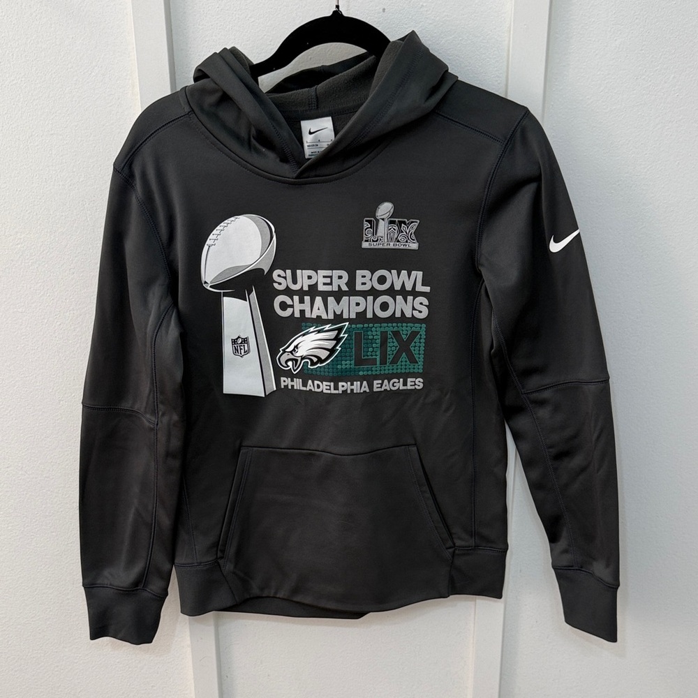 Nike Black Philadelphia Eagles Super Bowl Champions Pullover Hoodie